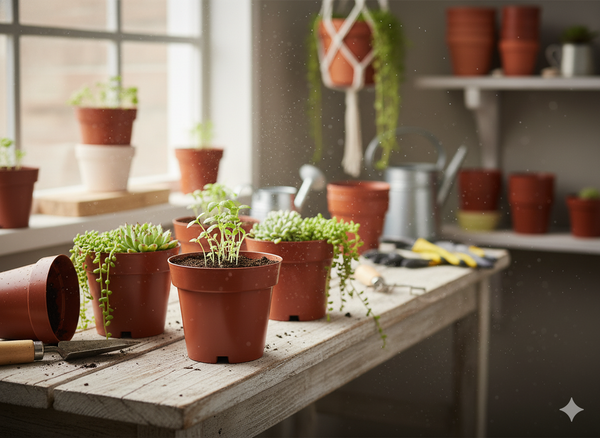 SET OF 20 PP POTS 7.2 x 6.8 CM