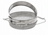 STAINLESS STEEL DOUBLE HONEY STRAINER 24 CM