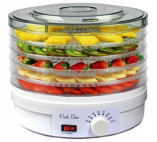 SUSZARKA DO ŻYWNOŚCI 5-POZIOMOWA 245W FI 32 CM *7885