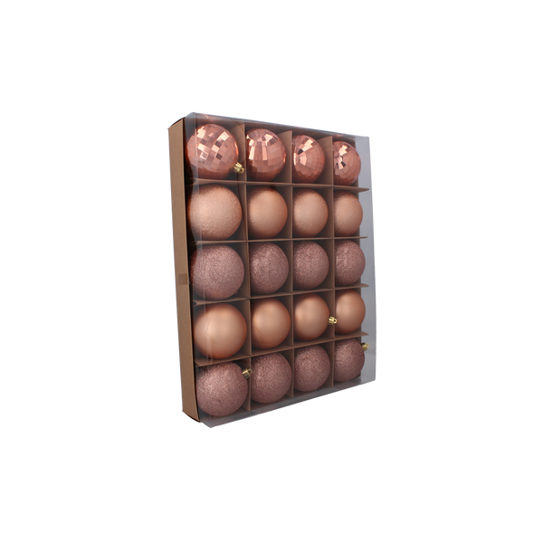 SET 20 BOMBONE 8 CM OLIV UȘOR/MEDALION/GRAFIT MIX DE MODELE *7689