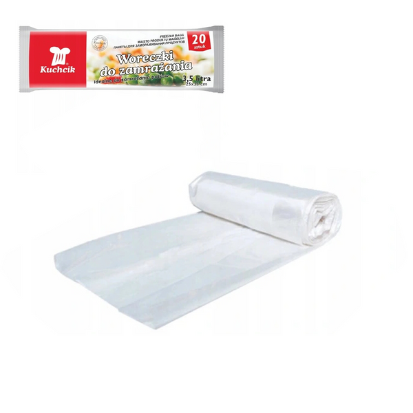BAGS FOR FROZEN FOOD 3L 25X35CM 20PCS9083