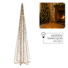 Vianočná ozdoba - LED kužeľová jedľa 60 cm zlatá *6390