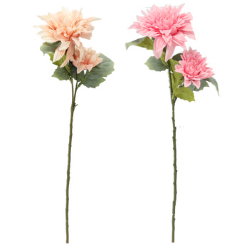 ARTIFICIAL FLOWER 60 CM MIXED 2 COLOURS