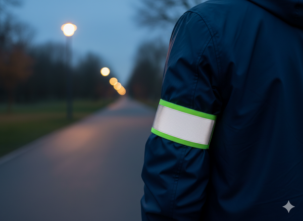 Reflexní páska s LED lampičkou disp=24 ks *1045