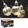 SOLAR GARDEN GARLAND LENGTH 2 + 3.8 M LORIS 20 LED COOL WHITE