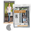 MAGNETIC CURTAIN AGAINST INSECTS ON DOOR 80/90/100 X 210/220 CM GRAY
