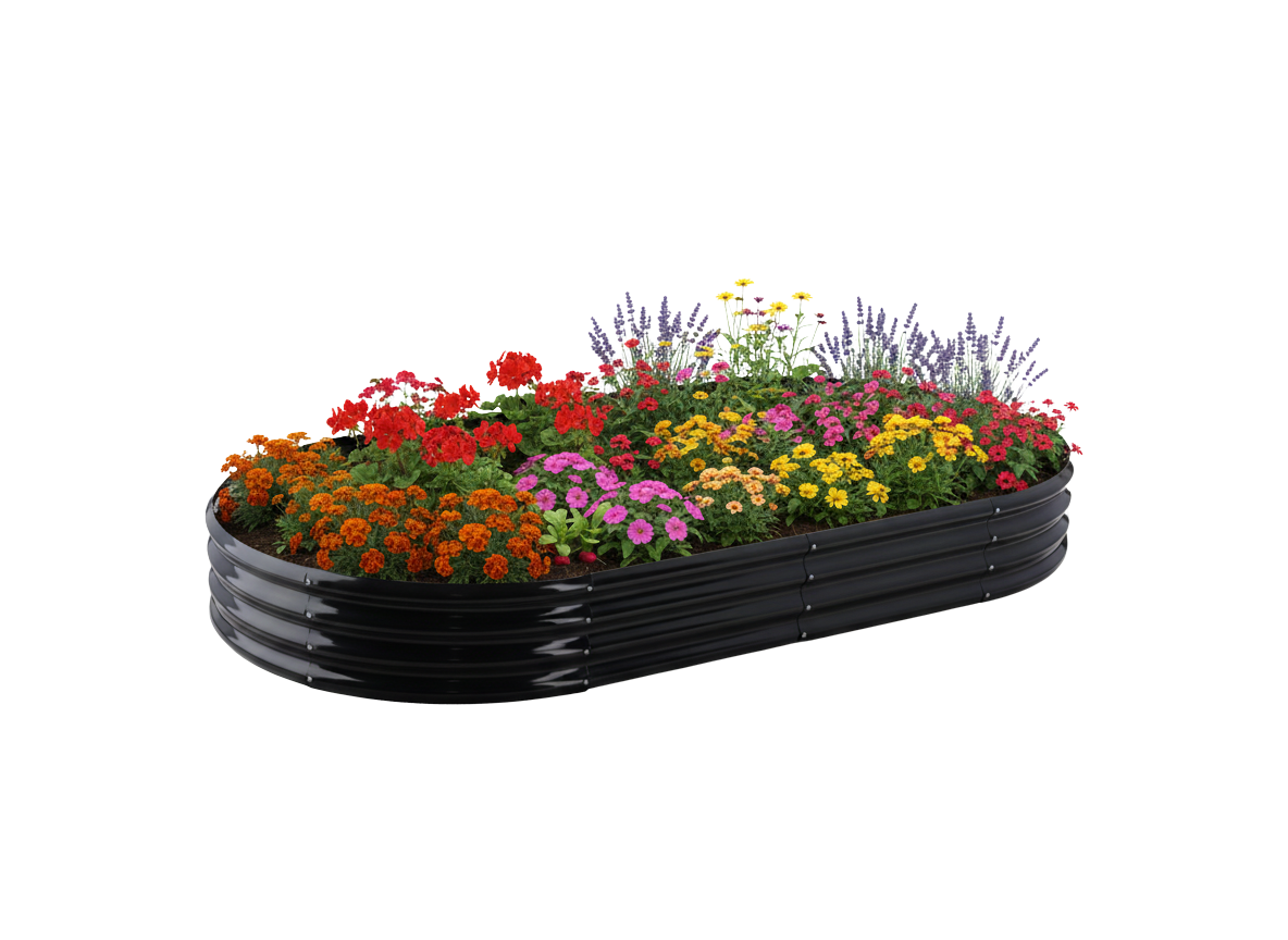 GRZĄDKA WARZYWNO-KWIATOWA 120 X 60 X 30 CM OWALNA ANTRACYT pol_pl_GRZADKA-WARZYWNO-KWIATOWA-120-X-60-X-30-CM-OWALNA-ANTRACYT-1660_14