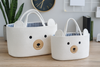 BASKET ANIMAL WHITE SIZE L