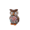 GARDEN FIGURINE - OWL WITH GLOWING EYES 13,5 x 12 x 20,4 CM LED pack=2 pcs
