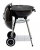 KETTLE CHARCOAL GRILL WITH LID AND WHEELS 46 x 44 x 71 CM