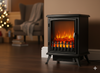 FIREPLACE STOVE - FLAME IMITATION - 41,5 x 28 x 50,8 CM - 900/1800W