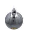 SET OF 6 ORNAMENTS 6 CM CHAMPAGNE/GRAY/WHITE