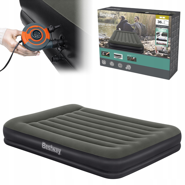 Bestway® 80" x 60" x 14"/2.03m x 1.52m x 36cm Tritech Air Mattress Queen