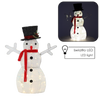 CHRISTMAS DECORATION - LED SNOWMAN 72 CM WHITE
