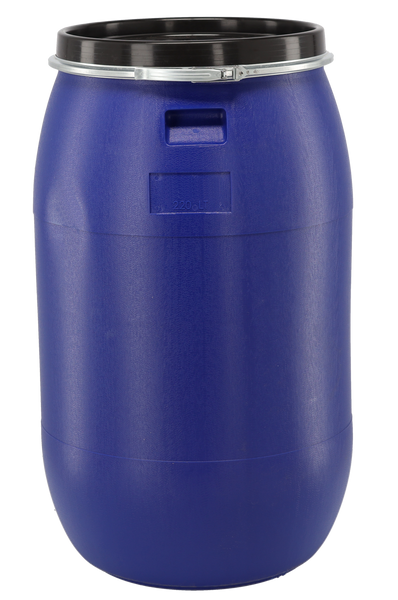 BECZKA 220L Z METALOWĄ OBEJMĄ *6562