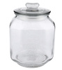JAR 3.4L WITH INSCRIPTION AND GLASS LID