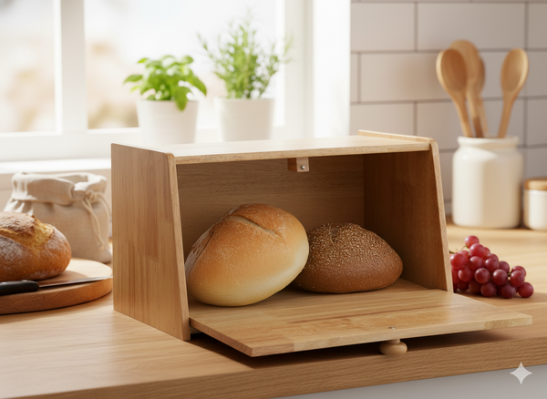 BREAD BOX ROMERO - BAMBOO 39 x 23 x 21 CM