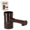 RAINWATER COLLECTOR BROWN 100 MM
