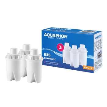 SET DE 3 CARTUȘE AQUAPHOR B15 STANDARD *6207