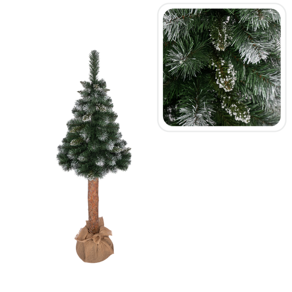 BALTIC PINE DIAMOND ON STUMP 1.2 M CHRISTMAS TREE