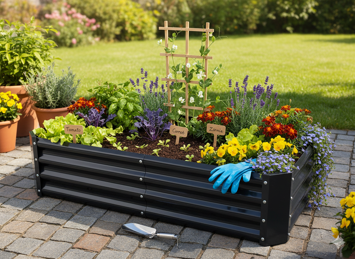 GRZĄDKA WARZYWNO-KWIATOWA 180 X 90 X 30 CM PROSTOKĄTNA ANTRACYT pol_pl_GRZADKA-WARZYWNO-KWIATOWA-180-X-90-X-30-CM-PROSTOKATNA-ANTRACYT-8410-1656_6