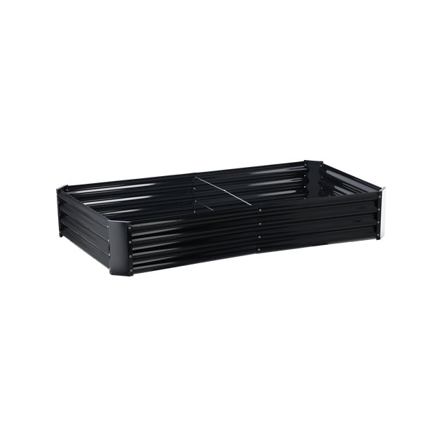 VEGETABLE-FLOWER BED 180 X 90 X 30 CM RECTANGULAR ANTHRACITE