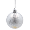 SET OF 24 CHRISTMAS BAUBLES RED, SILVER, GOLD