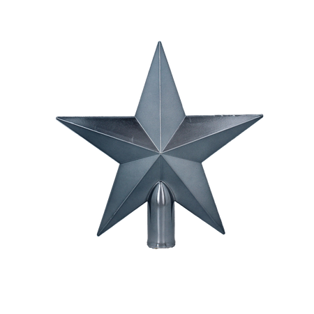 TREE TOPPER 20 CM STAR OLIVE/COPPER/GRAPHITE