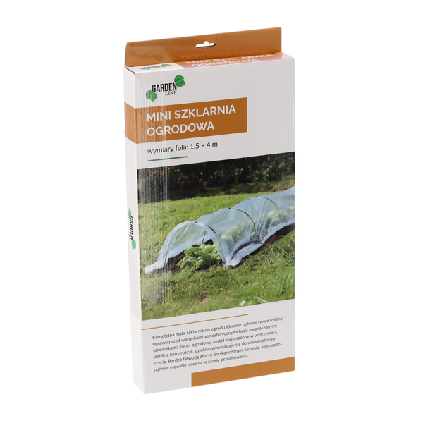 MINI GARDEN GREENHOUSE FOIL DIMENSIONS 1,5 x 4 M