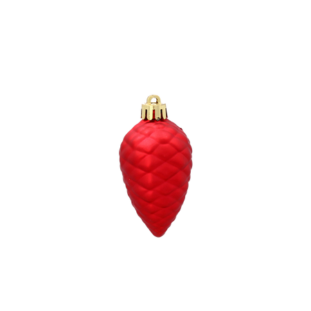 SET OF 19 BAUBLES RED/GOLD/SILVER