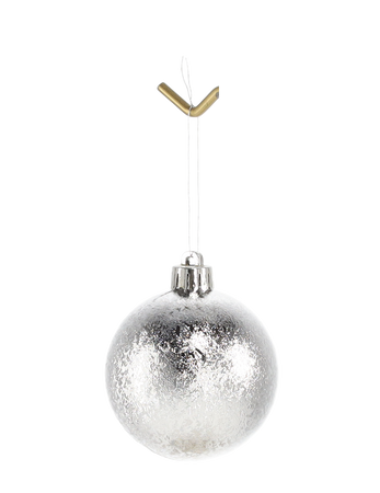 SET OF 24 BAUBLES 6 CM RED/GOLD/SILVER