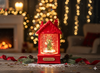 CHRISTMAS DECORATION LED - RED HOUSE