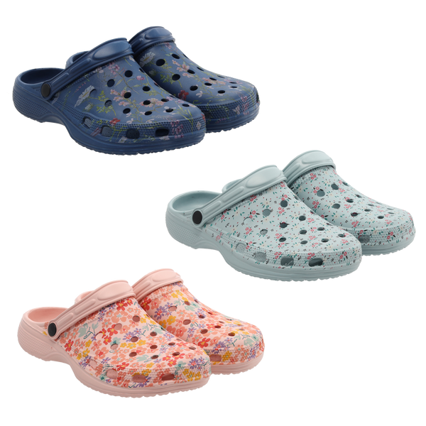 GARDEN FLOPS SIZE 36-41 FLOWERS