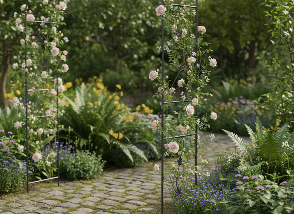 PERGOLA OGRODOWA 114 x 37 x 230 CM (+KOTWY) 