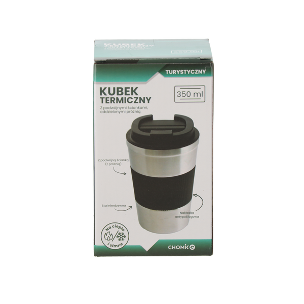 TERMOSKA 350 ML TURISTICKÁ S PROTIŠMYKOVÝM KRYTOM *4040