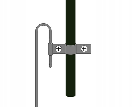 Garden Pergola Obelisk (column) 40 x 40 x 190 CM (+ ANCHORS)