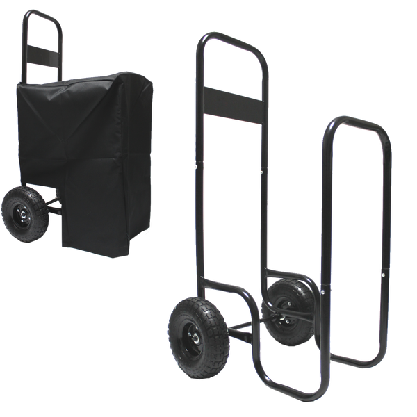 Cărucior pentru lemne de foc - Capacitate: 60 kg *2537