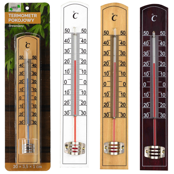 WOODEN THERMOMETER