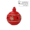 FIGURKA - ČERVENÁ LED KOLO 13 CM *1495