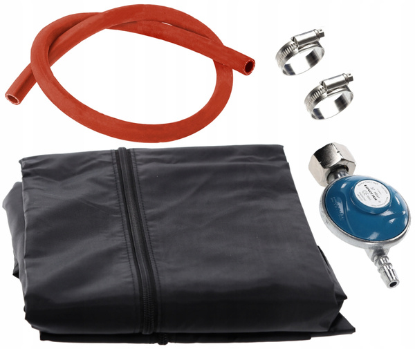 SQUARE POWDER-COATED GAS UMBRELLA 227 CM