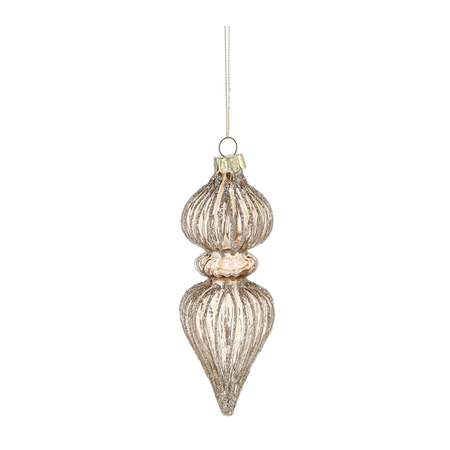 GLASS BAUBLE - STYLE BAROQUE