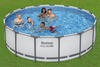 PISCINA CADRU 4,57 X 1,22M (PISCINA, POMPĂ DE FILTRARE, SCARĂ, CAPAC) *3190 *2633 *8132
