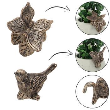 BIRD AND BUTTERFLY POT HANGING