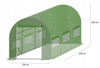 Garden tunnel rack 3-segment 4 x 2.5m