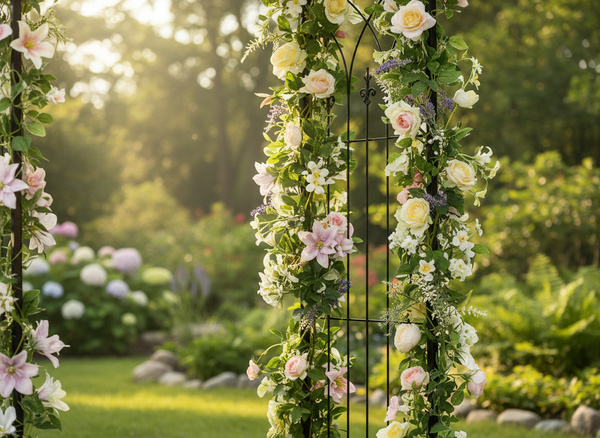 PERGOLA OGRODOWA 105 X 46 X 215 CM 