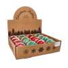 FÎȘIE DECORATIVĂ DE SĂRBĂTOARE 6,3CM X 2,7M BOMBONE MIX DE CULORI pachet=16buc. *2268