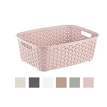 KOSZYK RATTAN L 29x22x11CM *0862