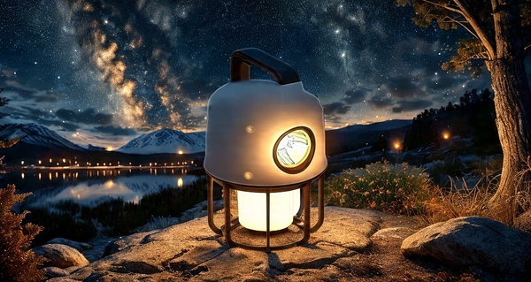 LAMPĂ DE CAMPING CU BATERIE LED *5592