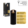 ČERNÁ LED SVÍČKA 5 X 12,5 CM *9339