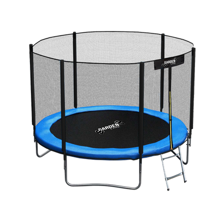 TRAMPOLINA 8FT 252 CM CU SCARĂ ȘI REȚEA DE SIGURANȚĂ *9863